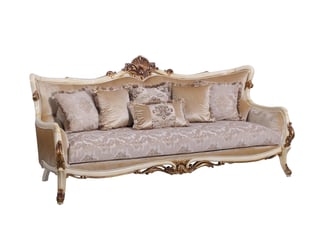 Living Room  Beige, Gold, Antique European Furniture image