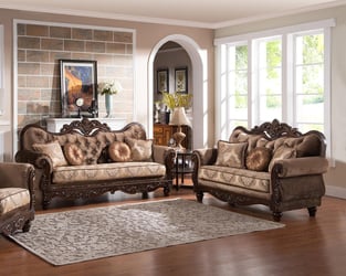 Living Room  Cherry Cosmos Furniture image