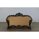 Traditional Black & Gold Damask Sofa Set 2Pcs EMPERADOR EUROPEAN FURNITURE