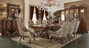 Dining Room  Beige, Pearl, Walnut Homey Design  image