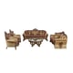 Thumbnail of Gold, Red European Furniture 42036-Set-4 Living Room interior