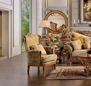 Living Room  Gold, Sand Homey Design  photo