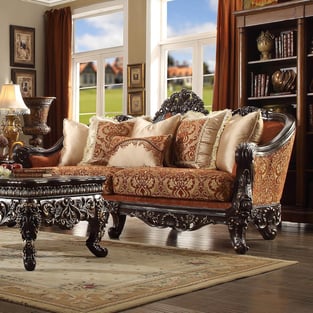 Buy Caramel, Gold Homey Design  Living Room 