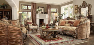 Living Room  Gold, Desert sand Homey Design  image