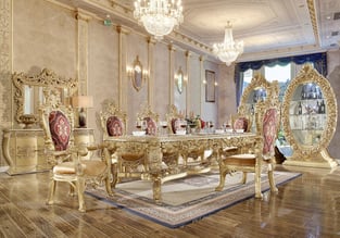 Buy Rich Gold Homey Design  Dining Room 