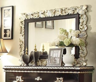 Bedroom  White, Dark Brown Homey Design  photo