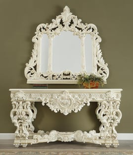 Accent Tables  White, Gold Homey Design  image