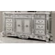Luxury Antique Silver Grey Carved Wood Dresser Traditional Homey Design HD-5800 