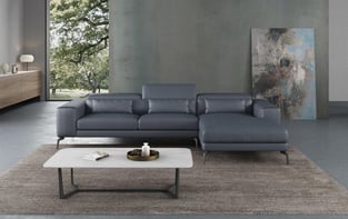 Buy Smoke, Gray European Furniture Living Room 