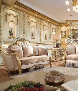 Living Room  Gold, Champagne Homey Design  image