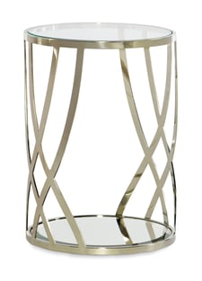 Accent Tables  Taupe, Off-White Caracole image