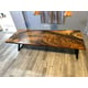 Epoxy River Dining Table European Furniture Bosawas WVT0043-118-T