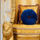 Metallic Antique Gold Lion Throne Chair Versailles Style Homey Design HD-AC1800