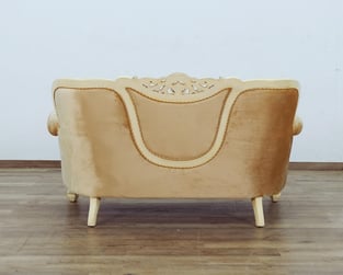 Living Room  Gold, Sand, Off-White European Furniture image