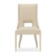 Ivory Fabric Dining Chair Set 2Pcs IN GOOD TASTE DINING CHAIR by Caracole 