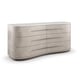 Moonstone & Seal Skin Finish Six Drawers Dresser ROAM by Caracole 