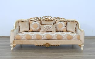 Beige, Gold, Antique European Furniture 45352-S Living Room interior