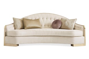 Buy Gold, Champagne, Cream Caracole Living Room 