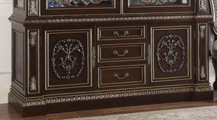 Buy now Ivory, Dark Cherry Homey Design  HD-D8013-8PC