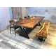 Epoxy River Dining Table European Furniture Pacific WVT0041-110-T