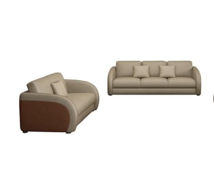 Buy Beige, Brown European Furniture Living Room 