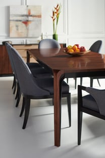 Dining Room  Navy, Dark Walnut Caracole image