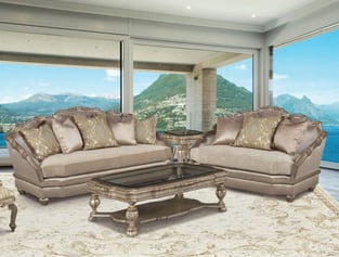 Gold, Silver Benneti Benetti's-Valentina-Set-2 Living Room interior