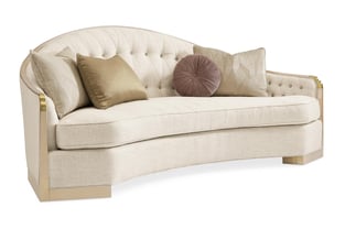 Buy Champagne, Cream Caracole Living Room 