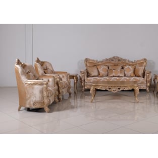 Buy Champagne, Copper European Furniture Living Room 