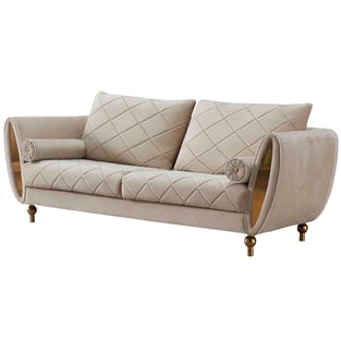 Beige, Gold European Furniture EF-22562-Set-3 Living Room interior