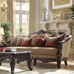 Living Room  Brown, Dark Walnut Homey Design  photo