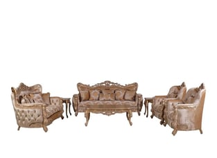 Buy Champagne, Copper European Furniture Living Room 