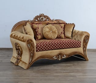 Buy now Gold, Red European Furniture 42036-L