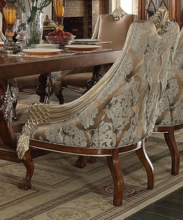 Dining Room  Beige, Gold Homey Design  photo