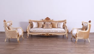 Living Room  Gold, Antique, Pearl European Furniture image