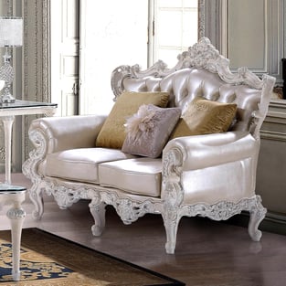 Pearl, Cream Homey Design  HD-13009-Set-2 Living Room interior