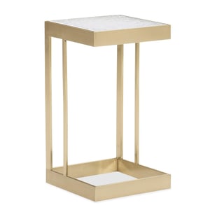 Accent Tables  Gold, Clear Caracole image