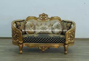 Bronze, Antique, Black European Furniture 30018-S-Set-2 Living Room interior