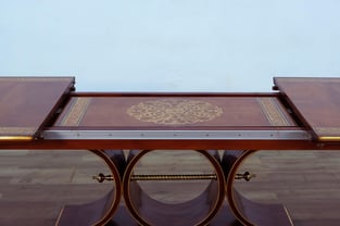 Dining Room  Gold, Red, Ebony European Furniture image