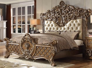 Buy Golden Brown Homey Design  Bedroom 