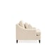 Winter-white Linen-blend Fabric Modern THE MADISON CHAIR by Caracole 