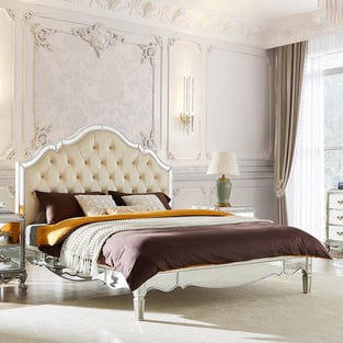 Bedroom  Cream, Antique Silver Homey Design  image