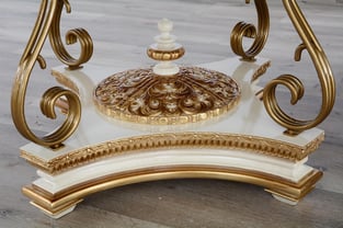 Buy Beige, Gold, Ebony European Furniture Dining Room 