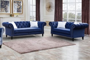 Living Room  Blue Cosmos Furniture image