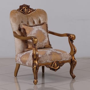 Order Beige, Bronze, Gold European Furniture 4590-Set-3 Living Room now