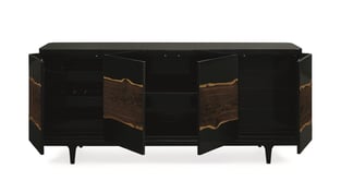 Buy Black, Oak Caracole Dining Room 