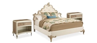 Bedroom  Gold, Cream Caracole image