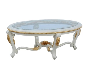 Accent Tables  Beige, Gold, Antique European Furniture image