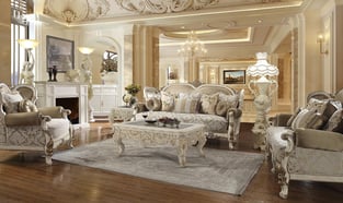 Buy White, Antique White Homey Design  Living Room 