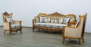 Buy Beige, Bronze, Antique European Furniture Living Room 